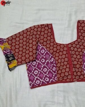 Multicolour designer blouse