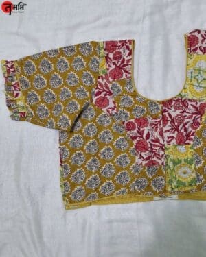 Multicolour designer blouse