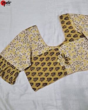Multicolour designer blouse